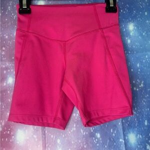 Girls Zella pink bike shorts 🛍